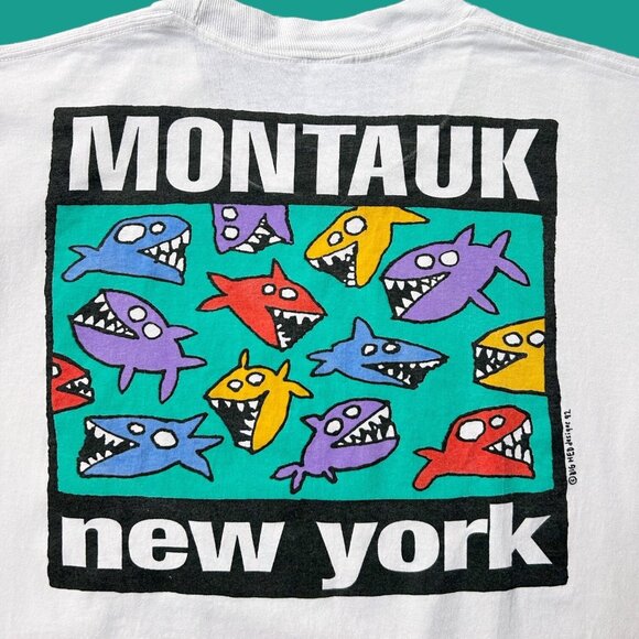 90s vintage Big Hed Designs T-shirt Let The Good Times Roll Single Stitch Art. - Picture 4 of 7